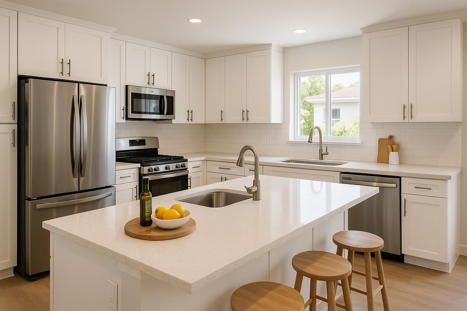 Kitchen Remodeling service by Monarch House Construction